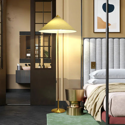 Kyoto Shade Rattan Floor Lamp