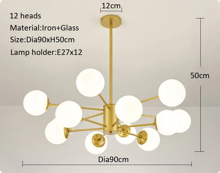 Bubble Gleam Chandelier