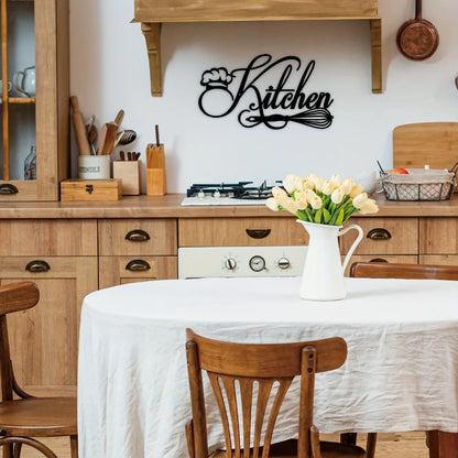 Kitchen Emblem Metal Wall Art