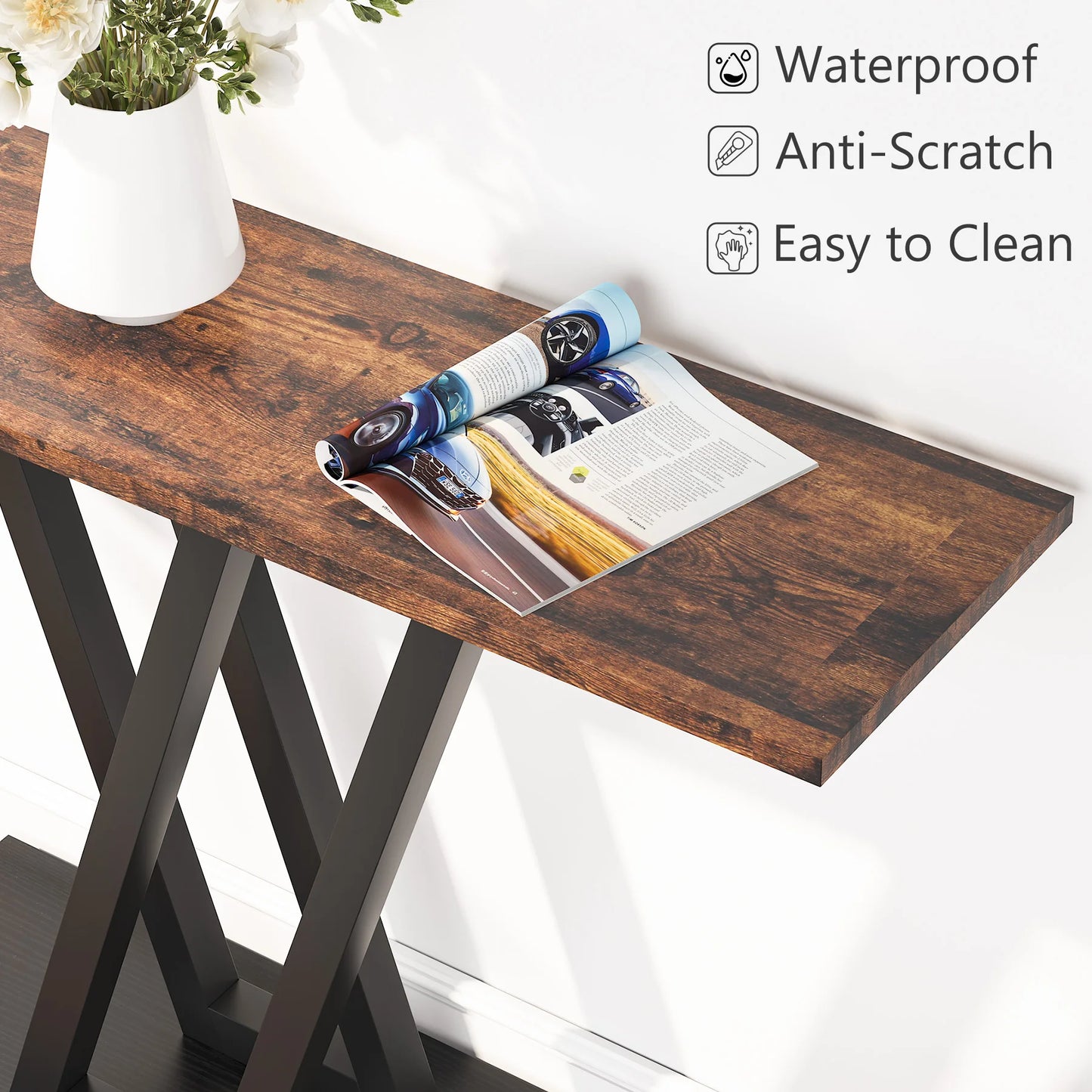 V-Line Console Table US - KaveCore