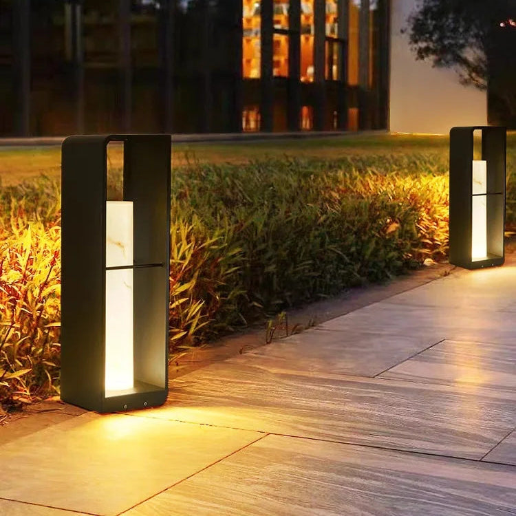 NightCube – Elegant Solar LED Light for Outdoor Ambiance - KaveCore