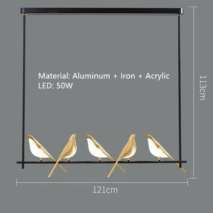 Modern Chiriya Linear Pendant Lamp