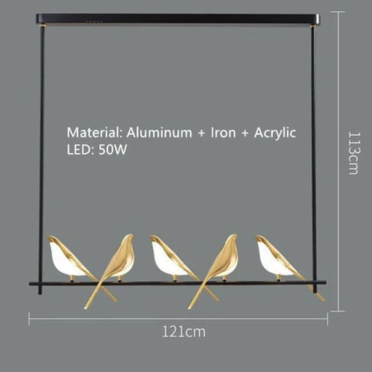 Modern Chiriya Linear Pendant Lamp