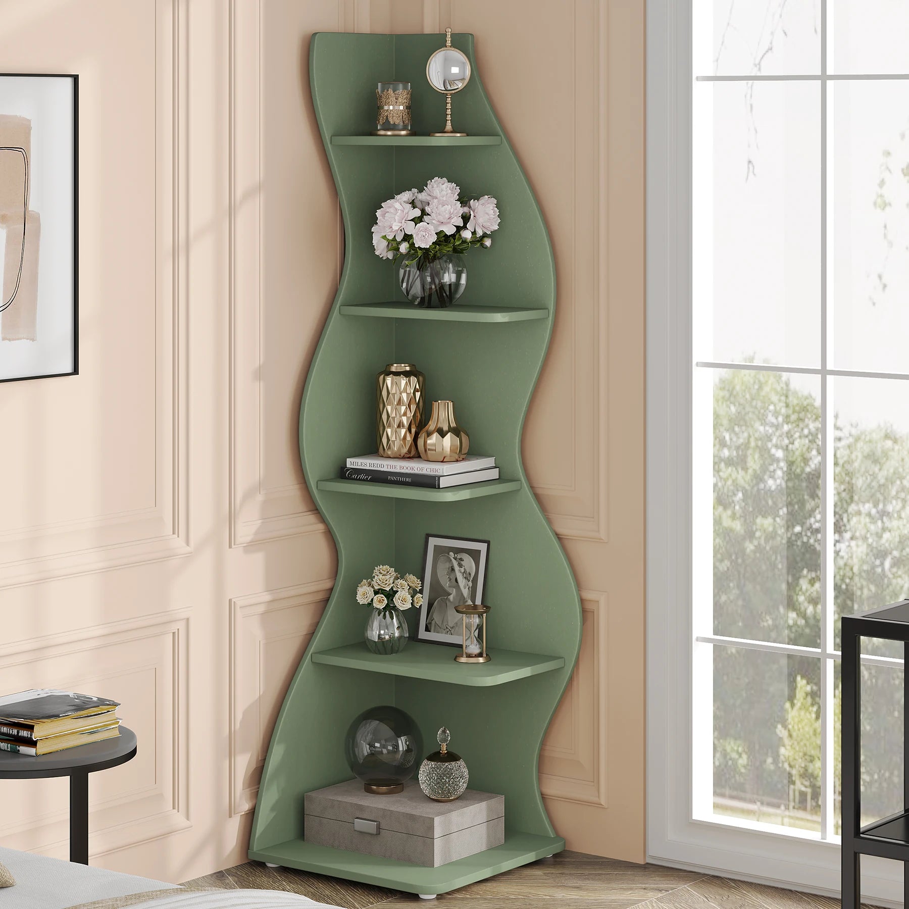 Waveline Corner Shelf US - KaveCore