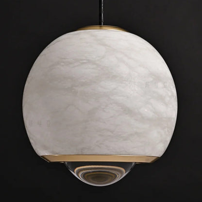 Sleek Marble Hanging Lamp - KaveCore
