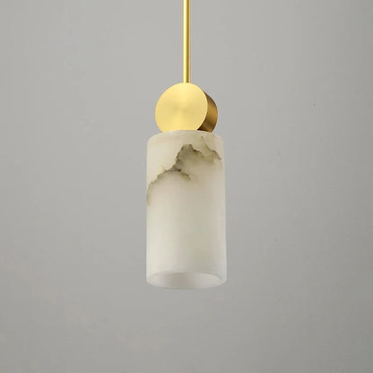 Luxe Marble Glow Pendant