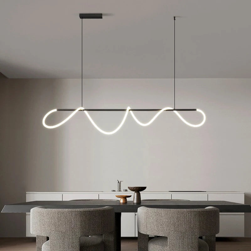 Seriflux Waveline Pendant Light