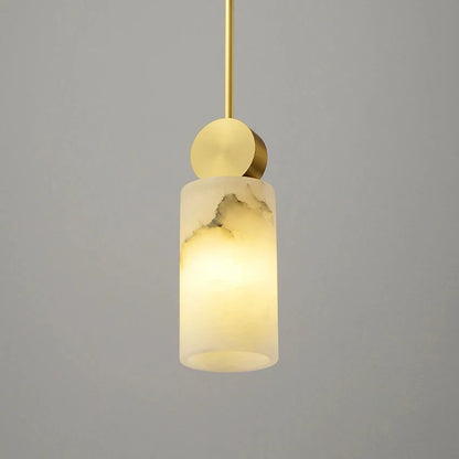 Luxe Marble Glow Pendant