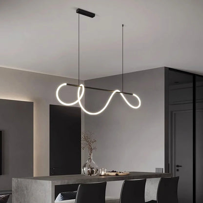 Seriflux Waveline Pendant Light