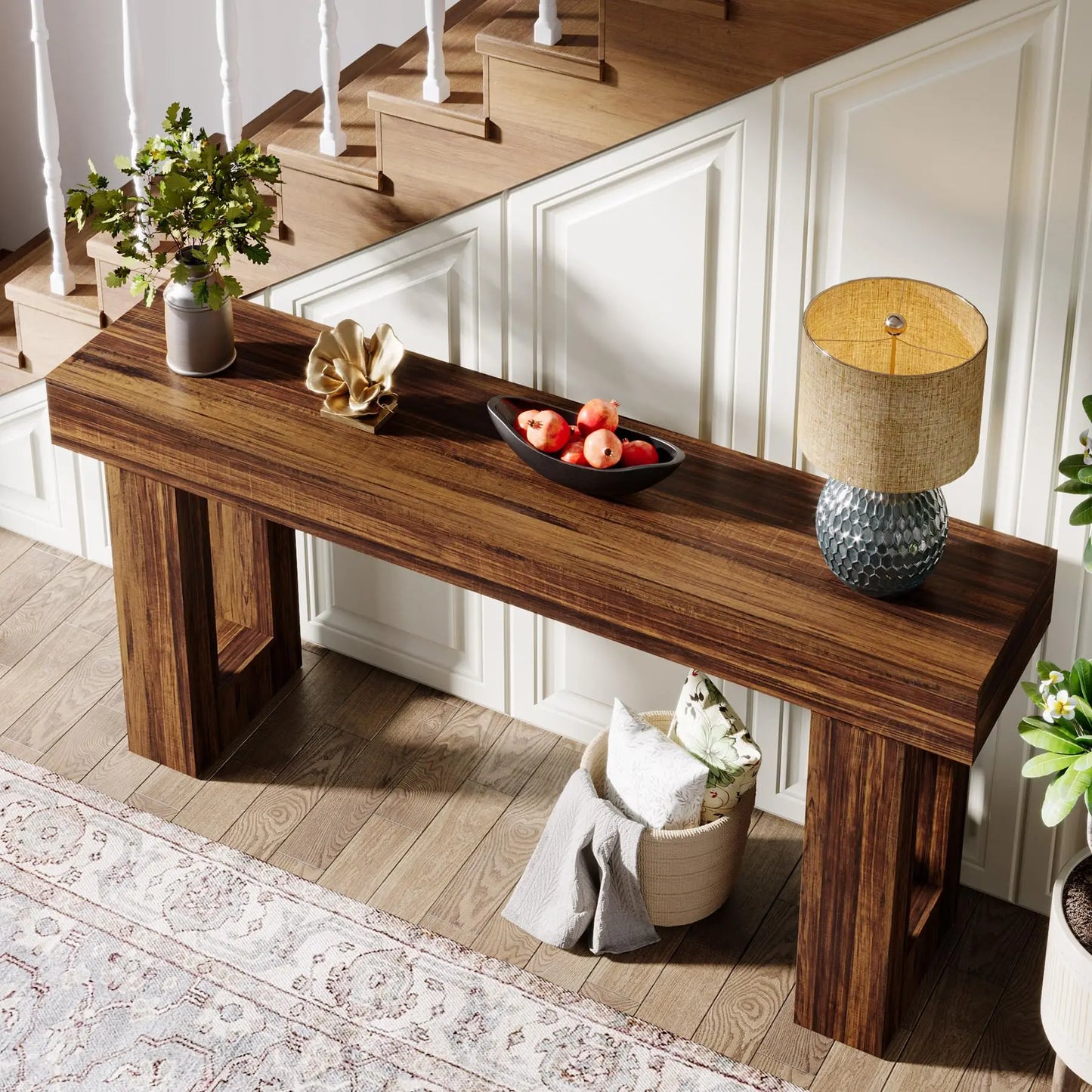 Rustic Hallway Console Table US - KaveCore