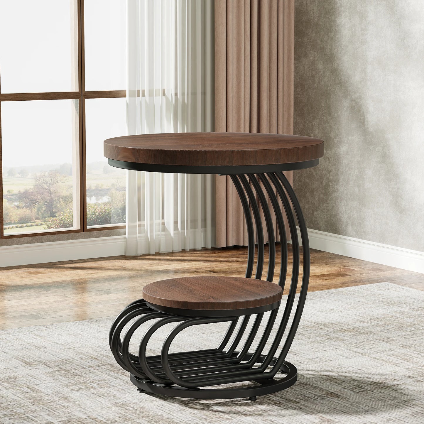 Evoque Curve Side Tables US