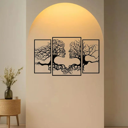 Roots of Love Metal Wall Art