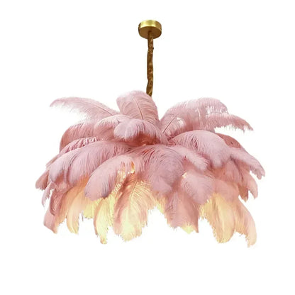 Palmira Feather Pendant Chandelier