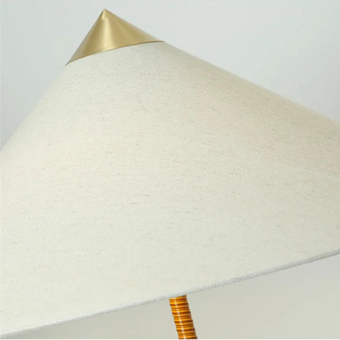 Kyoto Shade Rattan Floor Lamp