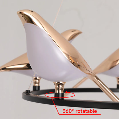 Modern Chiriya Circular Chandelier