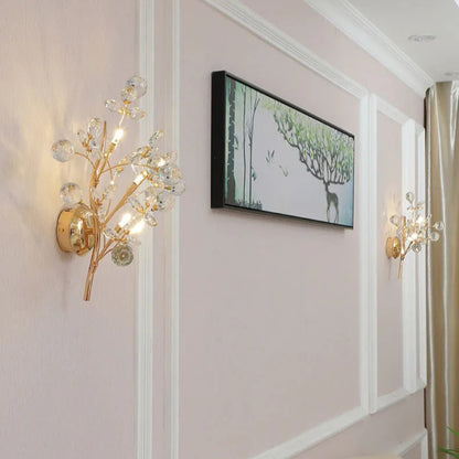 The Crystal Arbor Wall Light