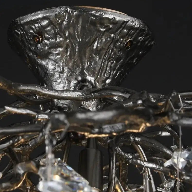 Crystal Rainfall Chandelier