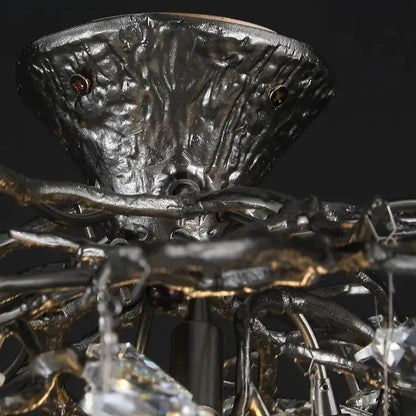 Crystal Rainfall Chandelier