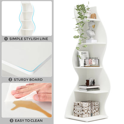 Waveline Corner Shelf US - KaveCore