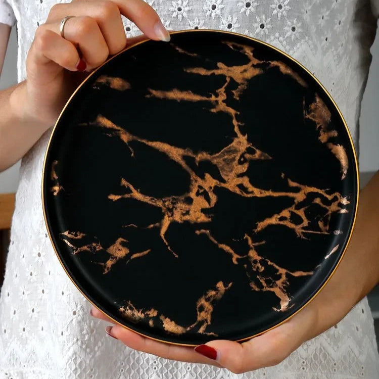 Marblitz Plate Dining Set (Set Of 3)