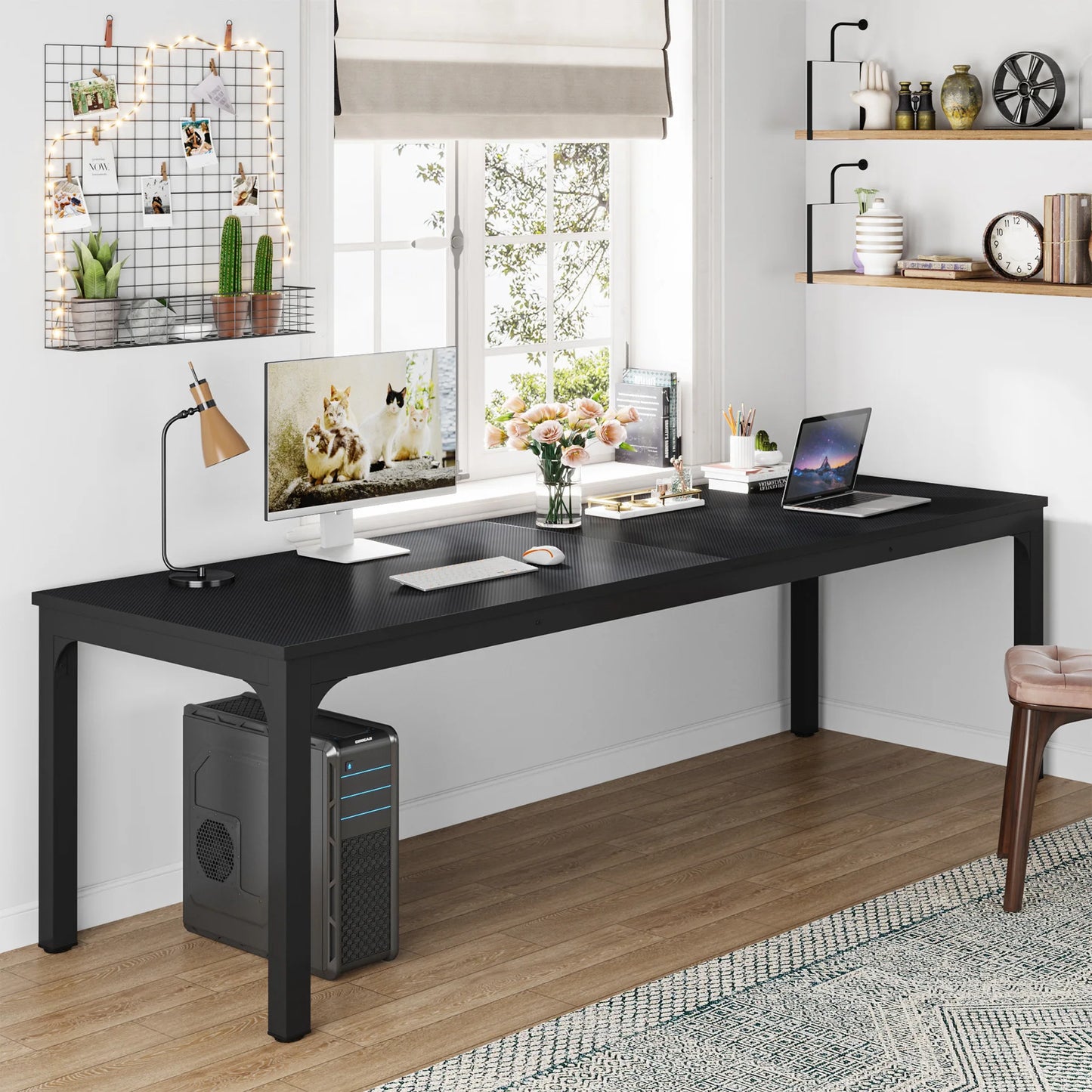 Industrial Loft Desk Graphite US