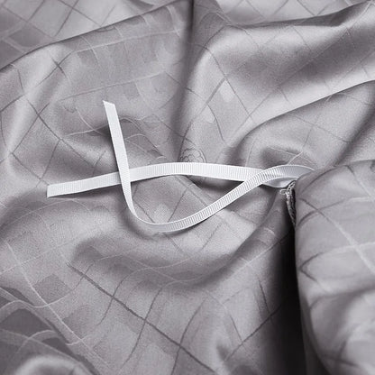 Palais Diamond Duvet Cover Set (Long-Staple Sateen Cotton)