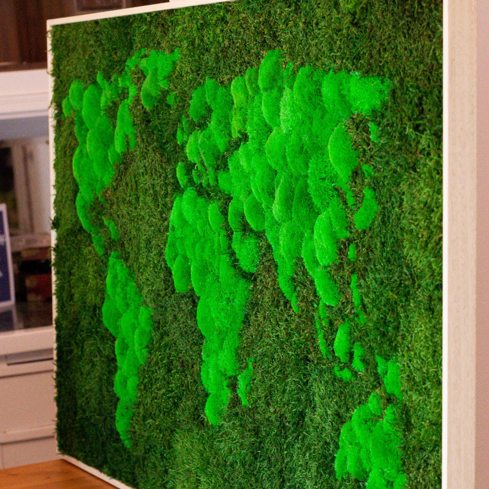 GeoBloom Natural Moss Art