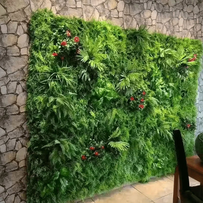TropicNest Artificial Plant Decoration Home Wall Panel