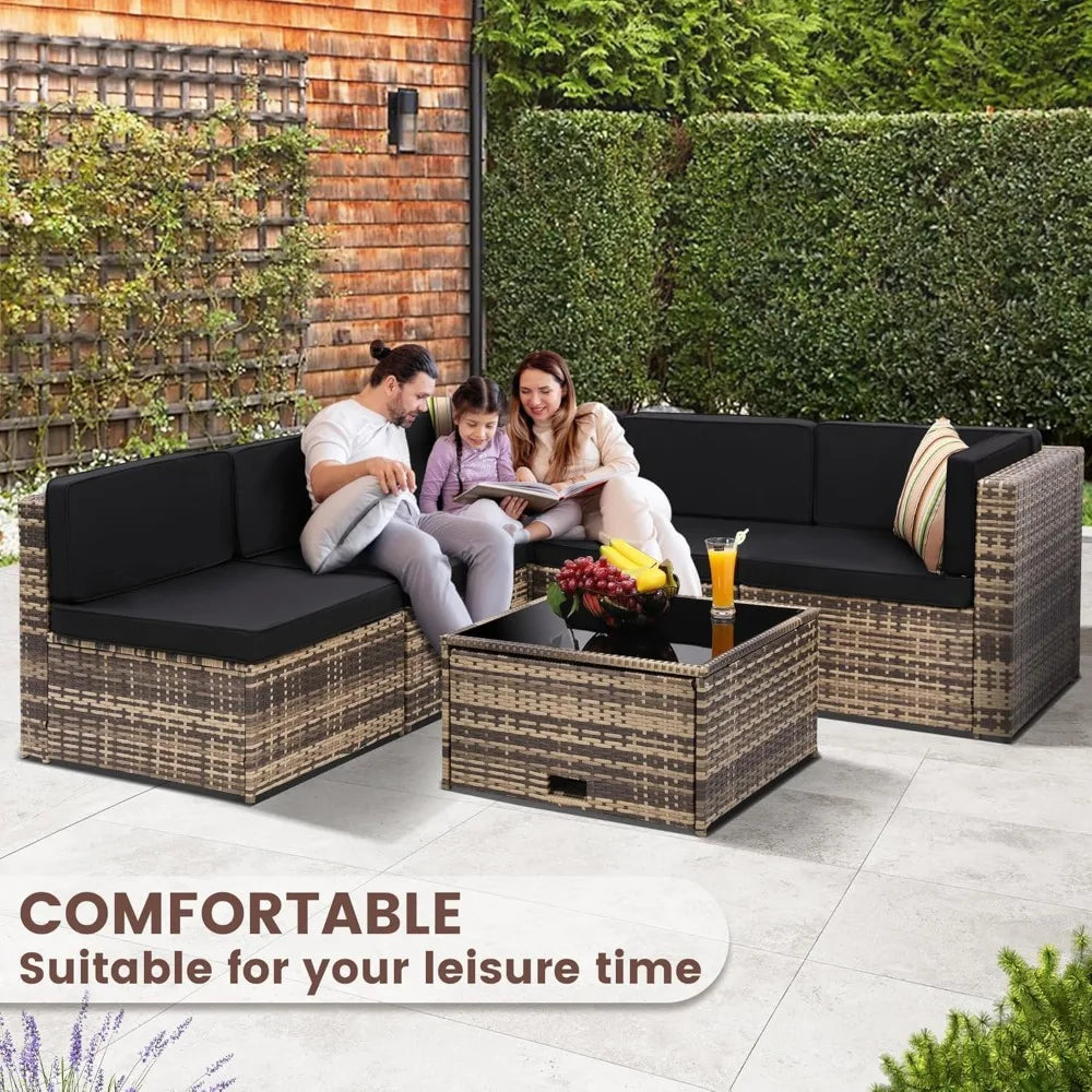 Stratus Patio Lounge Set 8-Piece US - KaveCore