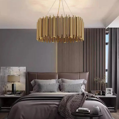 Gold Rhapsody Chandelier