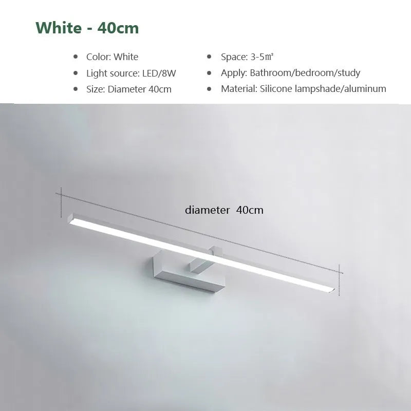 Minimalist LED Mirror Light - KaveCore