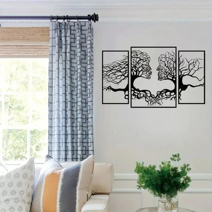 Roots of Love Metal Wall Art