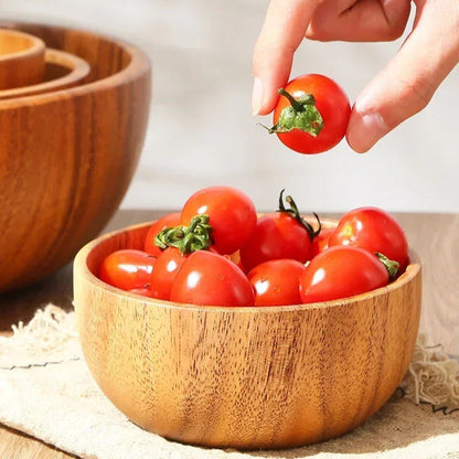 Arbour Wood Serving Bowl