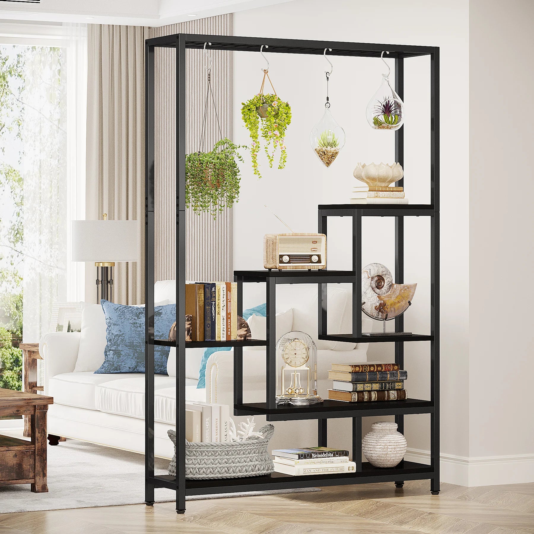 Skyline Greens Rack – 5 Tier Storage & Display Shelf US - KaveCore