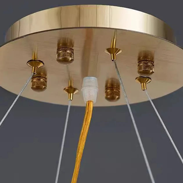 Gold Rhapsody Chandelier