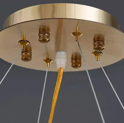 Gold Rhapsody Chandelier