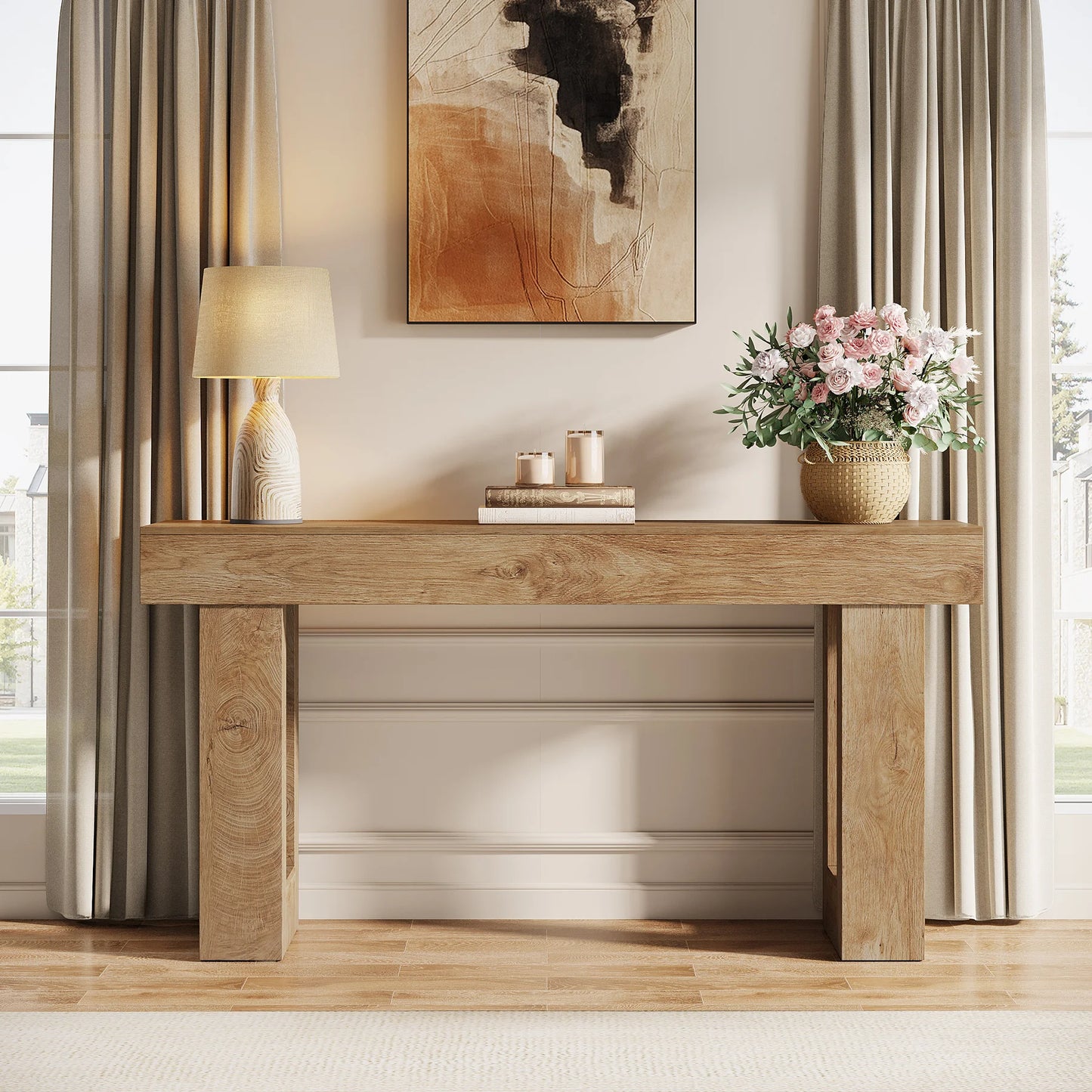 Rustic Hallway Console Table US - KaveCore