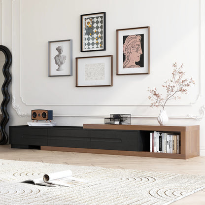 The AlignMax Media Console – Extendable TV Cabinet with 3 Drawers & Shelf US - KaveCore