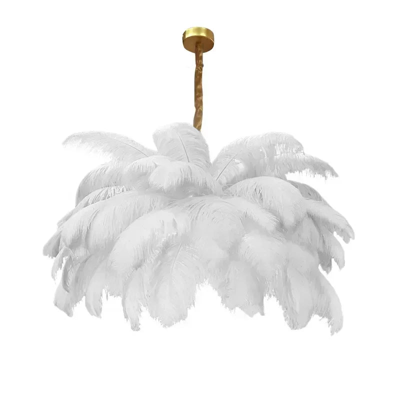 Palmira Feather Pendant Chandelier