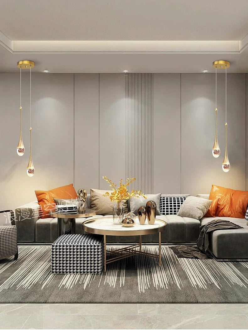 Modern Bubble Crystal Pendant Light - KaveCore