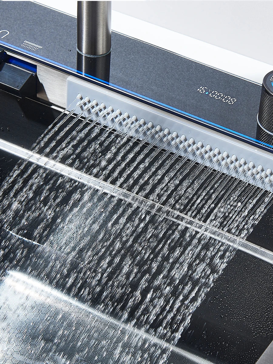 PureFlow Luxe Kitchen Sink & Digital Faucet | US - KaveCore