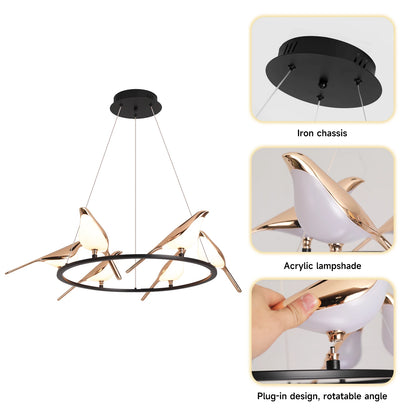 Modern Chiriya Circular Chandelier