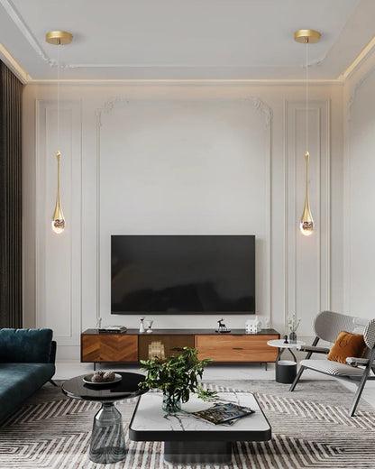 Modern Bubble Crystal Pendant Light - KaveCore