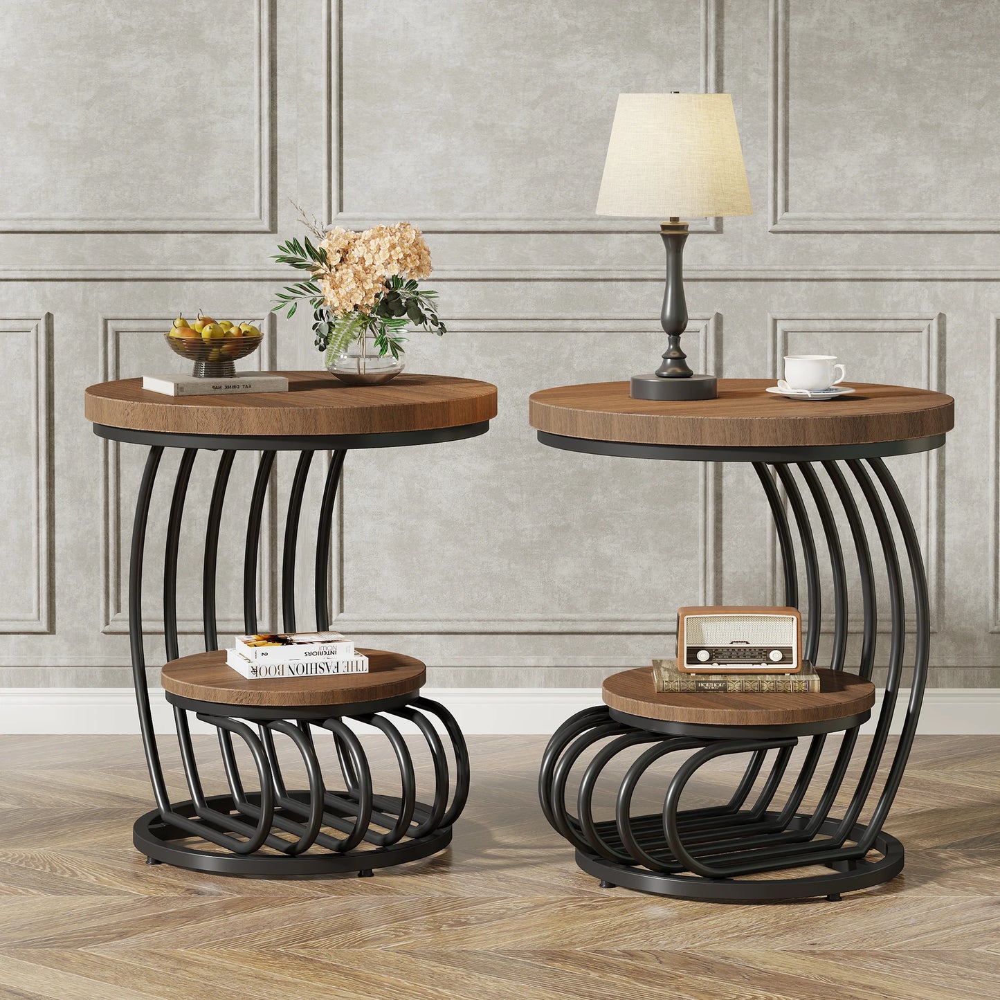 Evoque Curve Side Tables US