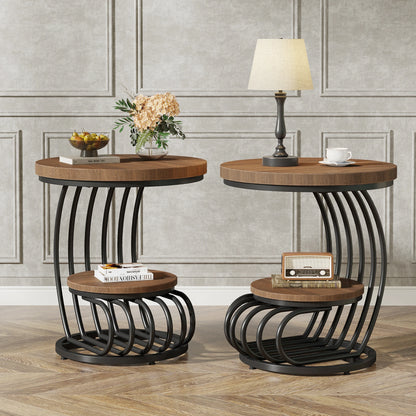 Evoque Curve Side Tables US