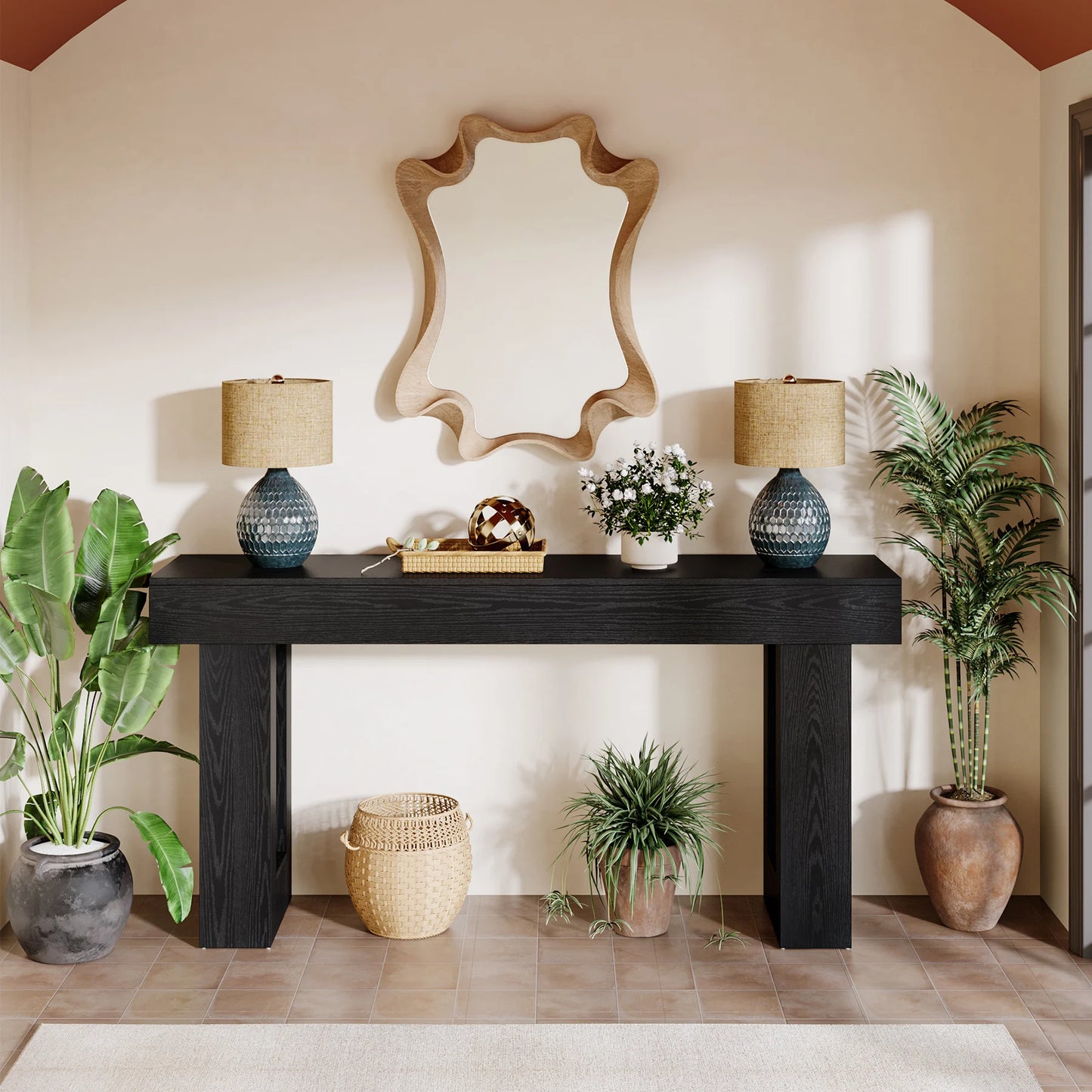 Rustic Hallway Console Table US - KaveCore