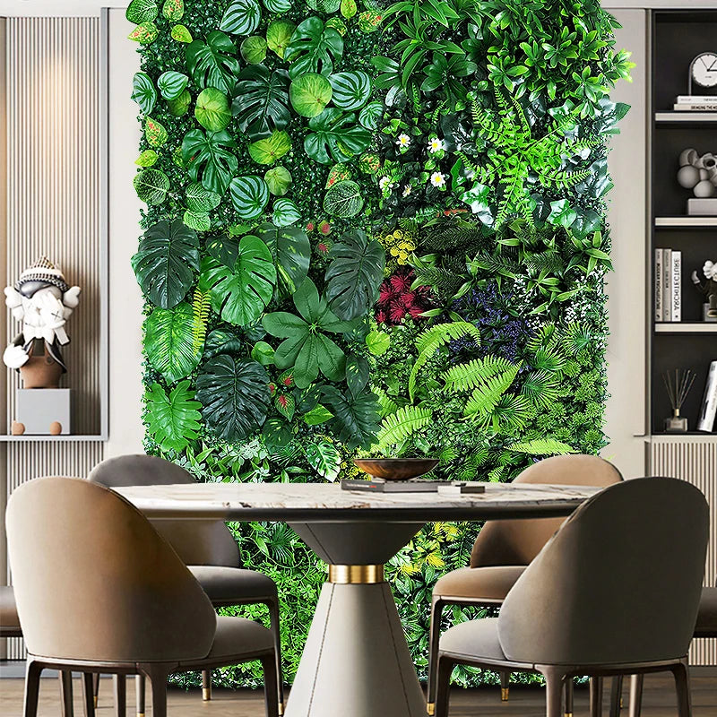 Boxwood Artificial Plant Decoration Home Wall Panel