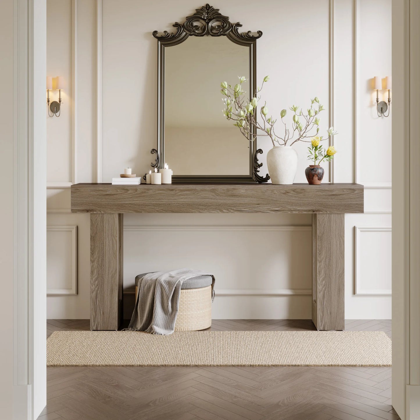 Rustic Hallway Console Table US - KaveCore