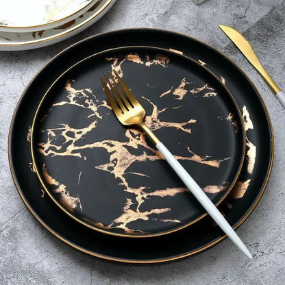 Marblitz Plate Dining Set (Set Of 3)