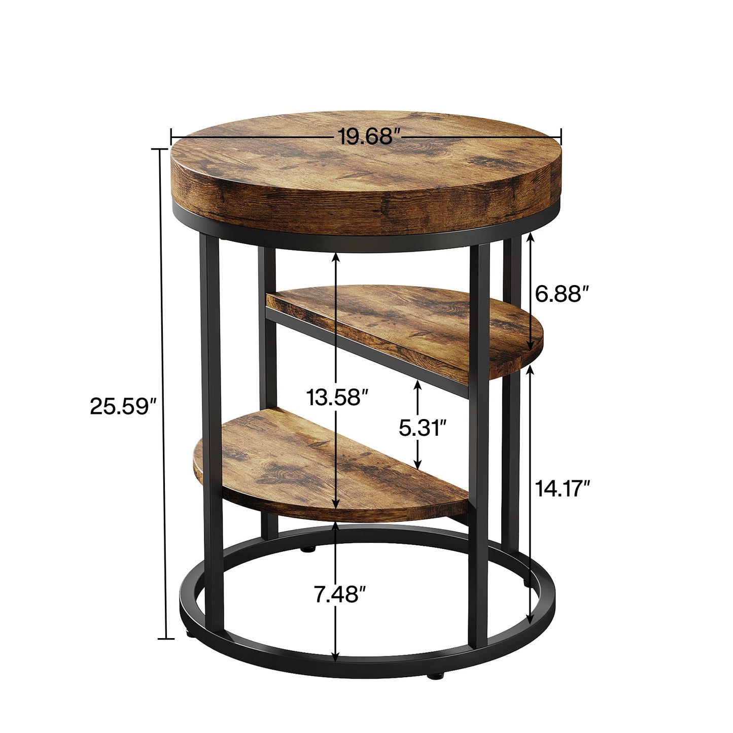TimberLoop Accent Table US